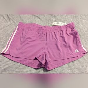 Adidas women's Pulse lilac training shorts Sz: 2XL NWT
